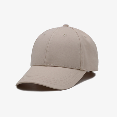 Gorras de béisbol bordadas con hebilla de metal Forro de manchas de tela de algodón unisex 6 paneles