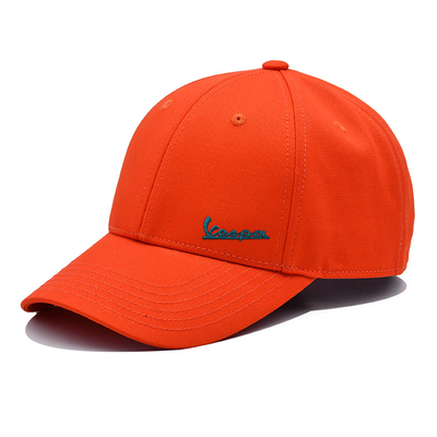 La sombrilla casual unisex de la hebilla de la parte posterior del velcro de la gorra de béisbol curvó verano del casquillo de la frente de los 6 paneles