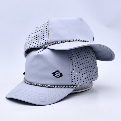 Deportes secos de Mesh Sport Cap Breathable Quick del verano de encargo del color que funcionan con el sombrero del camionero para las mujeres de los hombres