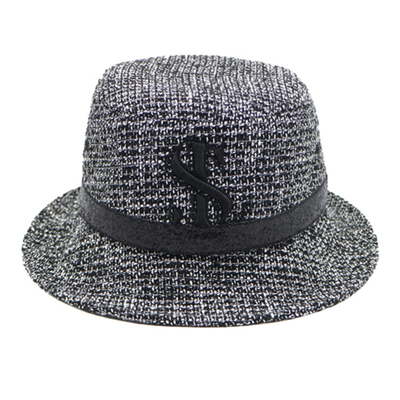 Sombrero de cubo de moda para ocasiones al aire libre con logotipo de bordado 3D personalizado