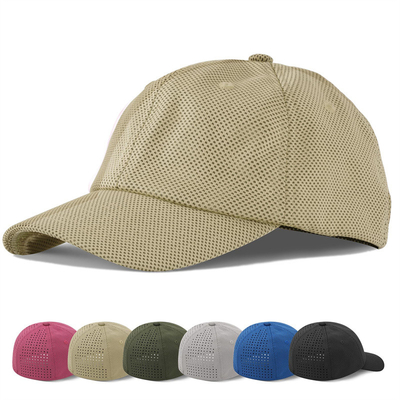 Capuchón de béisbol de seis paneles con visor curvo en algodón para el rendimiento B2B