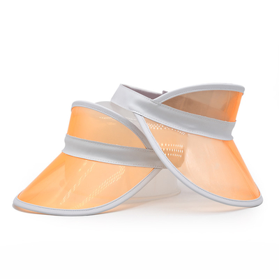 Top de PVC vacío Mujeres Hombres Accesorios deportivos Sombreras UV sombrero de verano Bicicleta Visor de sol Caps