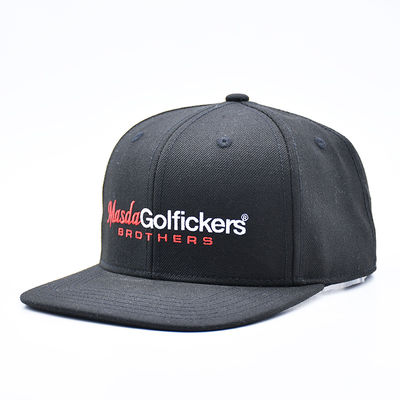 Gorra Snapback Deportiva Hip Hop con Visera Plana y Logotipo de Bordado Personalizado para Hombre