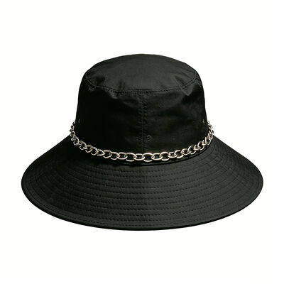 Sombrero de pescador de ala ancha 100% algodón con logotipo personalizado para protección solar al aire libre