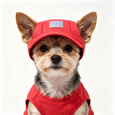 Sombrero para mascotas lavado con la mano Recomendado 50 gramos Ligero Cómodo Duradero Estilo Capa protectora Ideal para mascotas