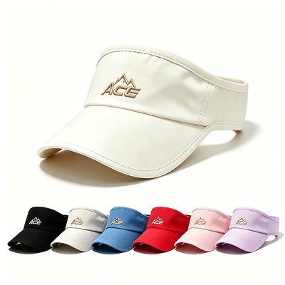 7.5 Pulgadas de Largo de Visera Gorra de Sol con Cierre de Velcro y Correa Ajustable de 22 Pulgadas para un Ajuste Cómodo