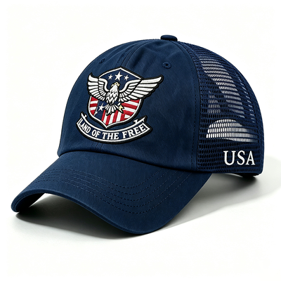 Gorra Trucker Snapback Personalizable con Ojales y Malla Ajustable en la Parte Trasera, Perfecta para Actividades al Aire Libre, Uso Casual y Eventos