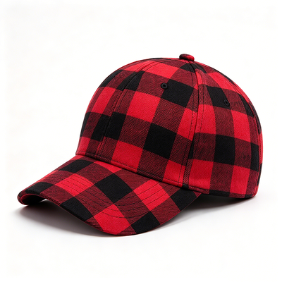 Hook Loop Closure Six Panel Baseball Cap Durable Comfortable Sports Hat Suitable for Outdoor Activities and Team Events