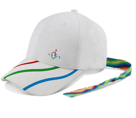 ACE 6 artesona tamaño por encargo impreso del Headwear los 58cm de las gorras de béisbol del perfil bajo