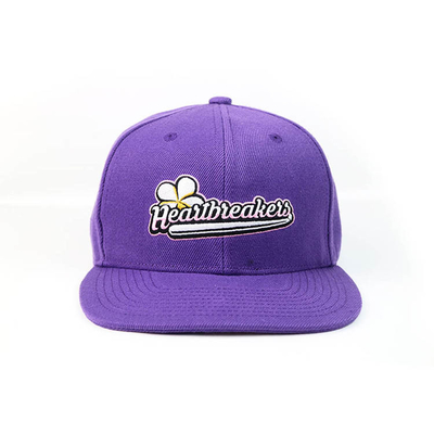 El acrílico del 100% personalizó los sombreros del Snapback/el casquillo y el sombrero del Snapback del logotipo del bordado