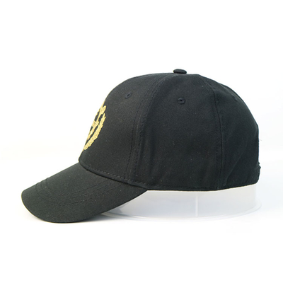 El algodón de la gorra de béisbol del logotipo de la impresión del bordado hizo la correa ajustable del sombrero del deporte con la hebilla del metal