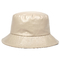 Hebilla de la primavera del color sólido de la PU de Hat del pescador del cuero artificial