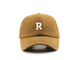 el algodón R grande ajustable de las mujeres al aire libre de la gorra de béisbol de los 58cm bordó el logotipo