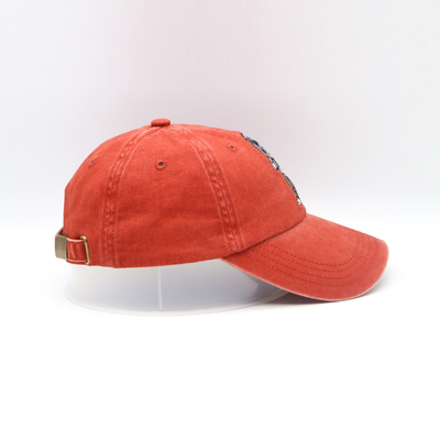 Los seis paneles bordaron las gorras de béisbol lavaron el color anaranjado de los 62CM