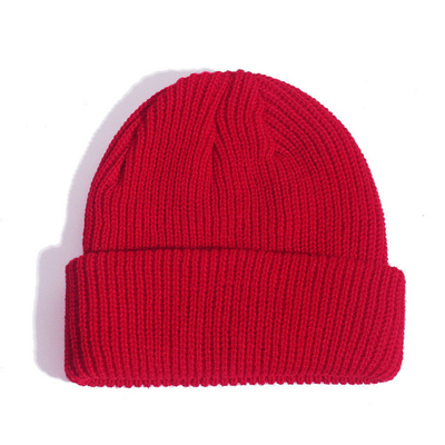 Sombreros sin borde calientes de las gorritas tejidas del invierno de las mujeres de Hip Hop Beanie Knitted Hat Men Skullcap de la moda