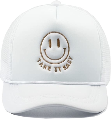Gorra de camionero ajustable de 5 paneles Sombrero de hip hop transpirable de malla de béisbol de verano