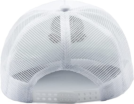 Gorra de camionero ajustable de 5 paneles Sombrero de hip hop transpirable de malla de béisbol de verano