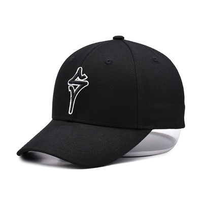 Gorra de béisbol de tela de algodón con bordado 3d, visera curvada Unisex, tamaño adulto a la moda