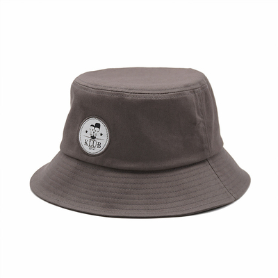 Gorra de pescador de verano con parche tejido a la moda unisex para adolescentes