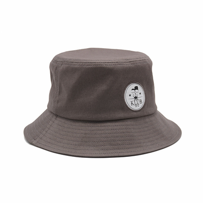 Gorra de pescador de verano con parche tejido a la moda unisex para adolescentes