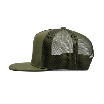 Deportes casquillo casual ajustable del Snapback de 5 del panel del casquillo respirable cómodo del camionero