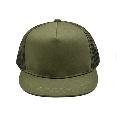 Deportes casquillo casual ajustable del Snapback de 5 del panel del casquillo respirable cómodo del camionero