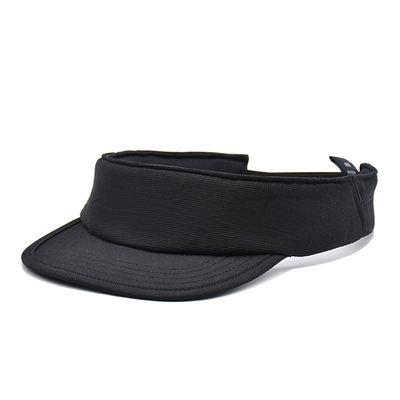 bordado de impresión profesional superior vacío del sombrero ajustable de la visera de los 60cm