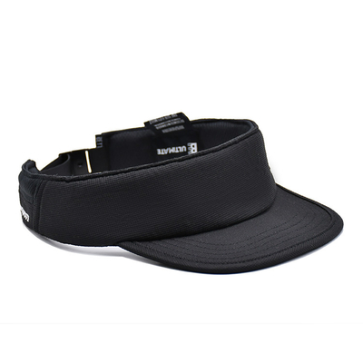 bordado de impresión profesional superior vacío del sombrero ajustable de la visera de los 60cm