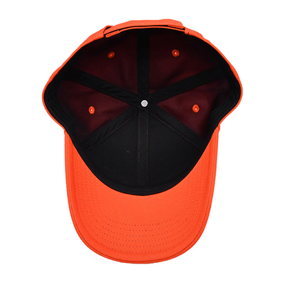 La sombrilla casual unisex de la hebilla de la parte posterior del velcro de la gorra de béisbol curvó verano del casquillo de la frente de los 6 paneles