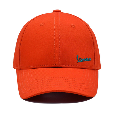 La sombrilla casual unisex de la hebilla de la parte posterior del velcro de la gorra de béisbol curvó verano del casquillo de la frente de los 6 paneles