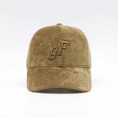 Gorras de béisbol curvadas unisex bordadas del borde con el logotipo 3D