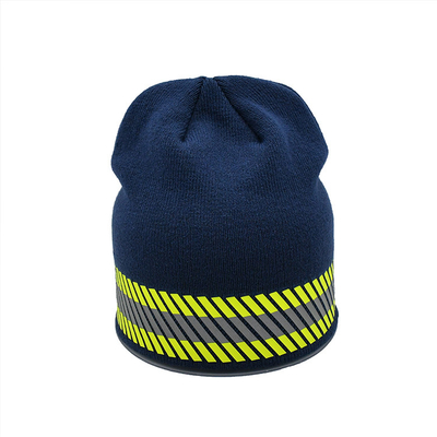 Logo Polyester Knit Beanie Hats de encargo para la circunferencia casual de las ocasiones los 58CM