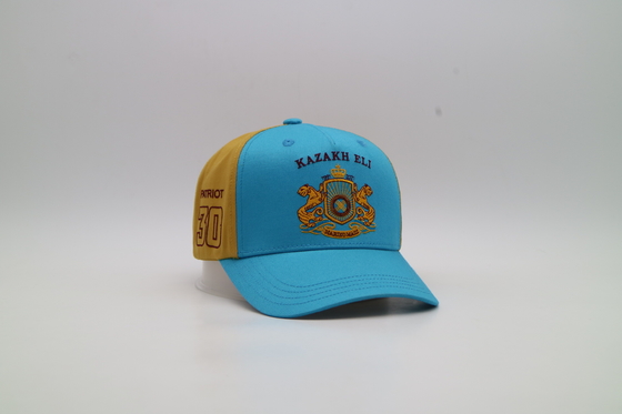 Fábrica al por mayor de encargo de la gorra de béisbol del algodón de la fábrica del bordado de la gorra de béisbol de encargo del cinco-panel