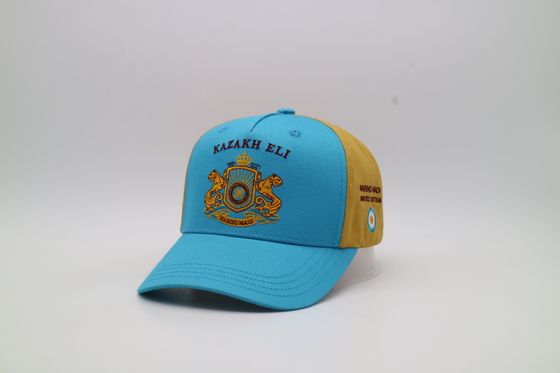 Fábrica al por mayor de encargo de la gorra de béisbol del algodón de la fábrica del bordado de la gorra de béisbol de encargo del cinco-panel
