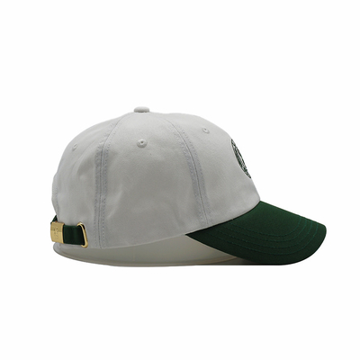 La gorra de béisbol ajustable de los 6 paneles de los hombres de encargo lavó los casquillos de los deportes de SOutdoor de las mujeres del algodón