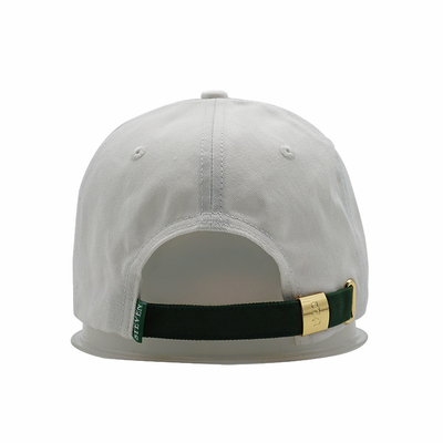 La gorra de béisbol ajustable de los 6 paneles de los hombres de encargo lavó los casquillos de los deportes de SOutdoor de las mujeres del algodón