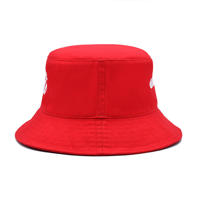 El fabricante vende el sombrero del cubo directamente, algodón, logotipo de encargo, bordado, sombrilla