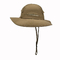 Deporte al aire libre de encargo redondo Mesh Polyester del algodón del sombrero de Boonie 1 sombrero de X