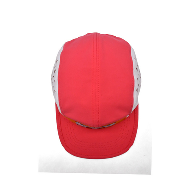 Gorra con lengüeta de pato color patchwork Panel de 5 páginas gorra camper visera plana