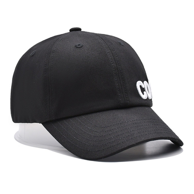 Full Seasons 6 Panel Papa sombrero masculino Gorras deportivas 3D bordado Logotipo Puff Sombrero de béisbol estructurado