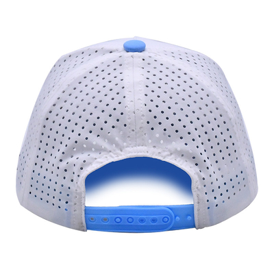 Clásico 5 panel del camionero de la tapa con pequeña curva borde y cierre de retroceso