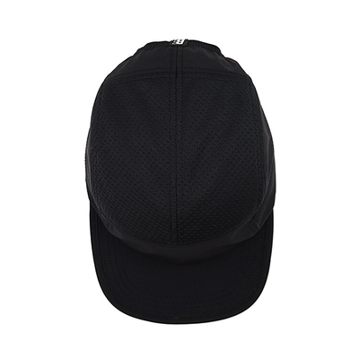 Sombrero de camper personalizado de 5 paneles de 5 paneles de plancha de la cuenta Snap Back Snapback Poliéster Cap