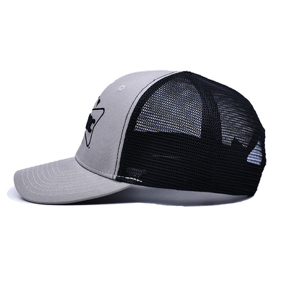 Trendy Classic Trucker Cap con visor pre curvado plástico logotipo de cierre Snapback personalizar Cool