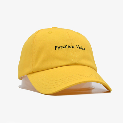 Logotipo de bordado personalizado sombrero de papá gorra masculina mujer gorra de béisbol 100% algodón gorra deportiva no estructurada para adultos