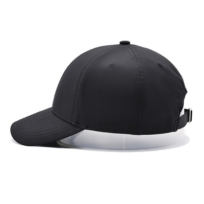 Custom 6 Panel Blank Baseball Cap 58cm Cool suave poliéster rasgado sombrero de papá