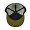 Logotipo personalizado en blanco 5 panel de malla de espalda Mujeres Hombres Trucker Sombreros Snapback Cap Para hombres