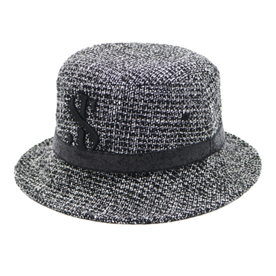 Sombrero de cubo de moda para ocasiones al aire libre con logotipo de bordado 3D personalizado