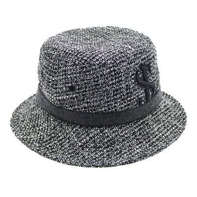 Sombrero de cubo de moda para ocasiones al aire libre con logotipo de bordado 3D personalizado