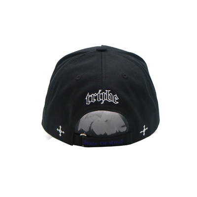 Sombrero para hombres de cualquier edad Béisbol Hip Hop 100% de algodón con logotipo y bordado personalizado