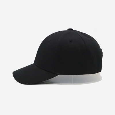 Perfil estructurado con gorra de béisbol de 6 paneles con visera curva y logotipo bordado